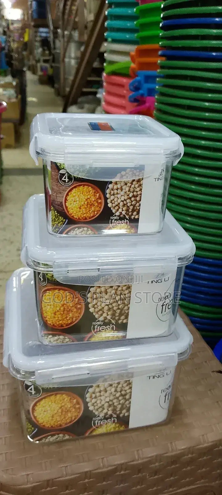 Storage Containers 3pcs