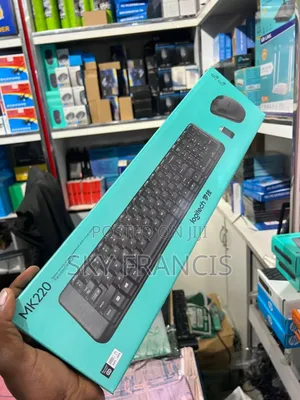 Logitech Keyboard Combo Wireless Original MK220