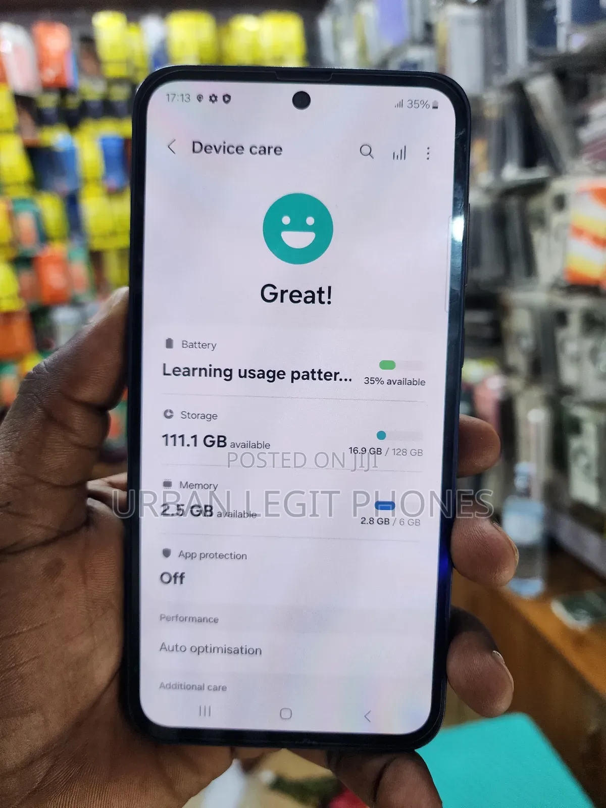 Samsung Galaxy A35 128 GB Black