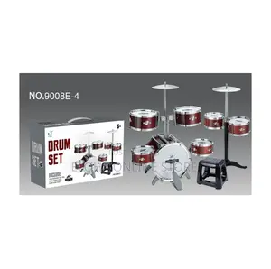 Jazz Drums Kit for Kids ,6-Reel Plate Stool