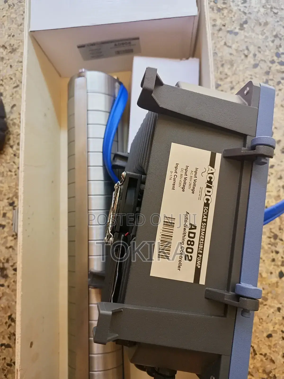 Hybrid AC/DC Submersible Water Pump (203meters) 650feet