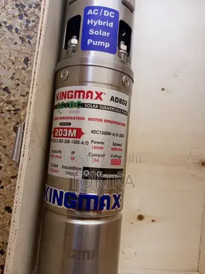 Hybrid AC/DC Submersible Water Pump (203meters) 650feet