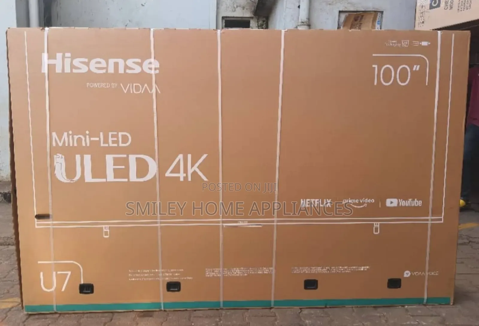 100inches Hisense ULED SMART Tv