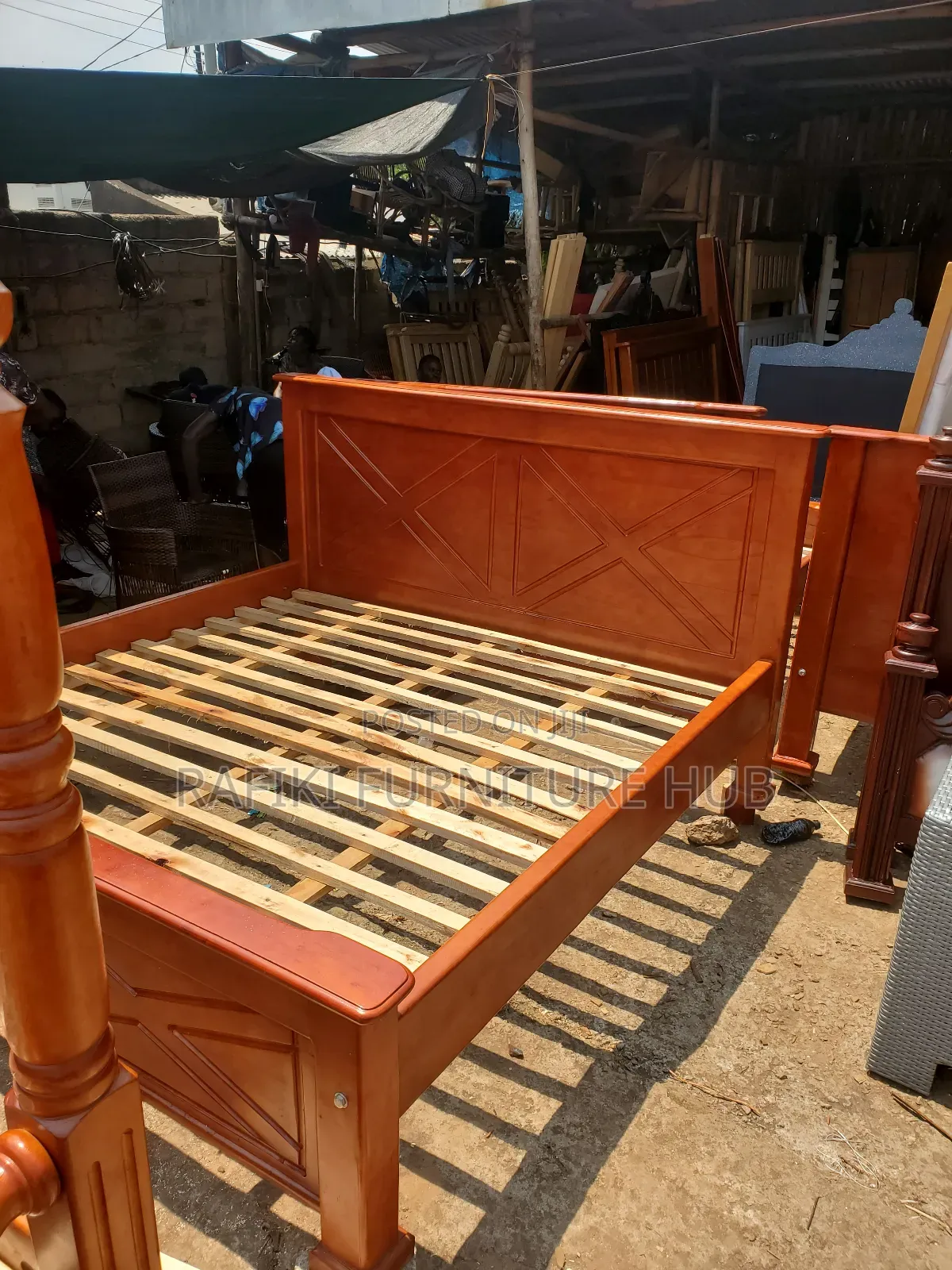 6by6 Bed / Furniture/ Wooden Bed / Good Furniture