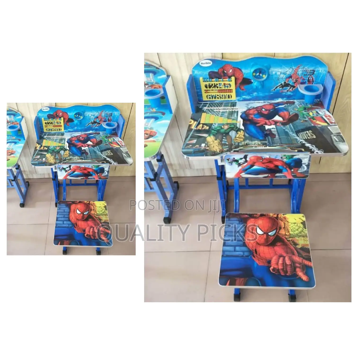 Cartoon Themed Study Table and Chair Set