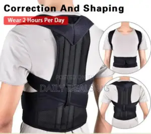 Black Back Posture Support
