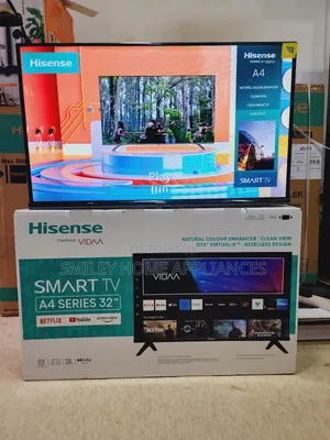 Brandnew Flameless Hisense Smart Tv 32inches