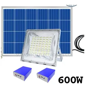 600W Blue Carbon Solar Flood Lights Wawa LGT