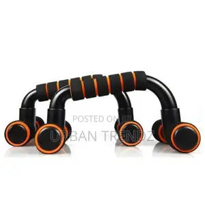 2pcs Cushioned Pushup Handle Grips/Color Varies-