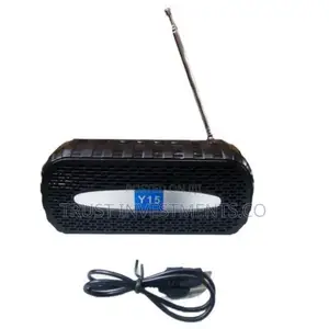Photo - Powerful Bluetooth Wireless Speaker With Radio-Black