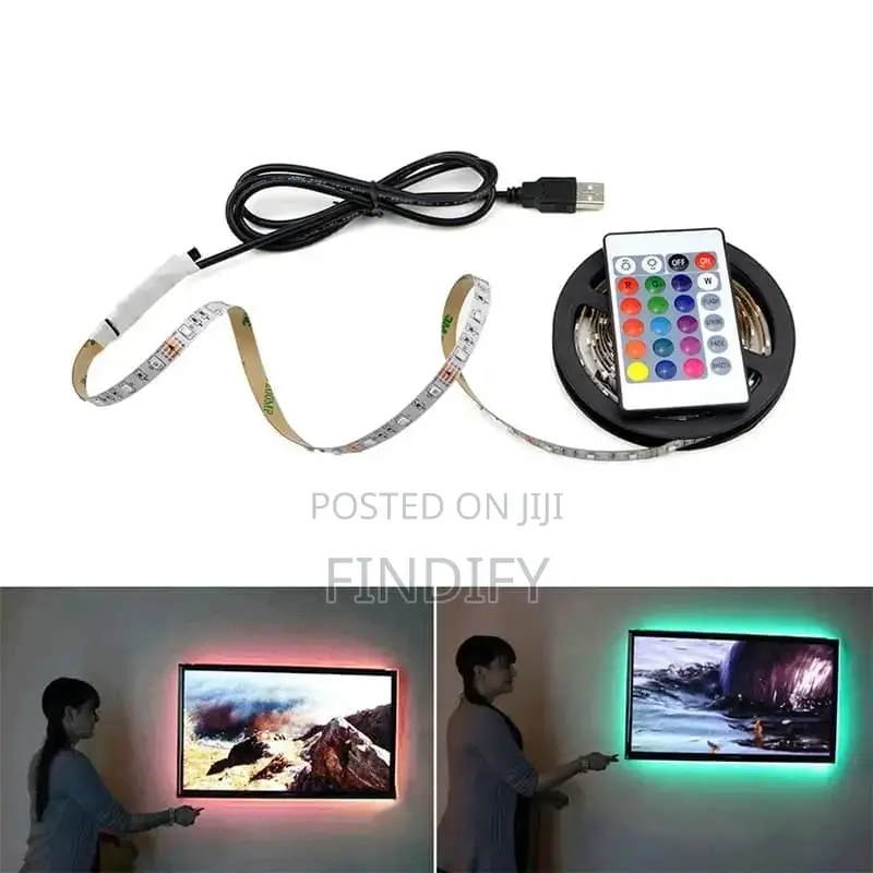5M USB LED Strip Light RGB Flexible LED
