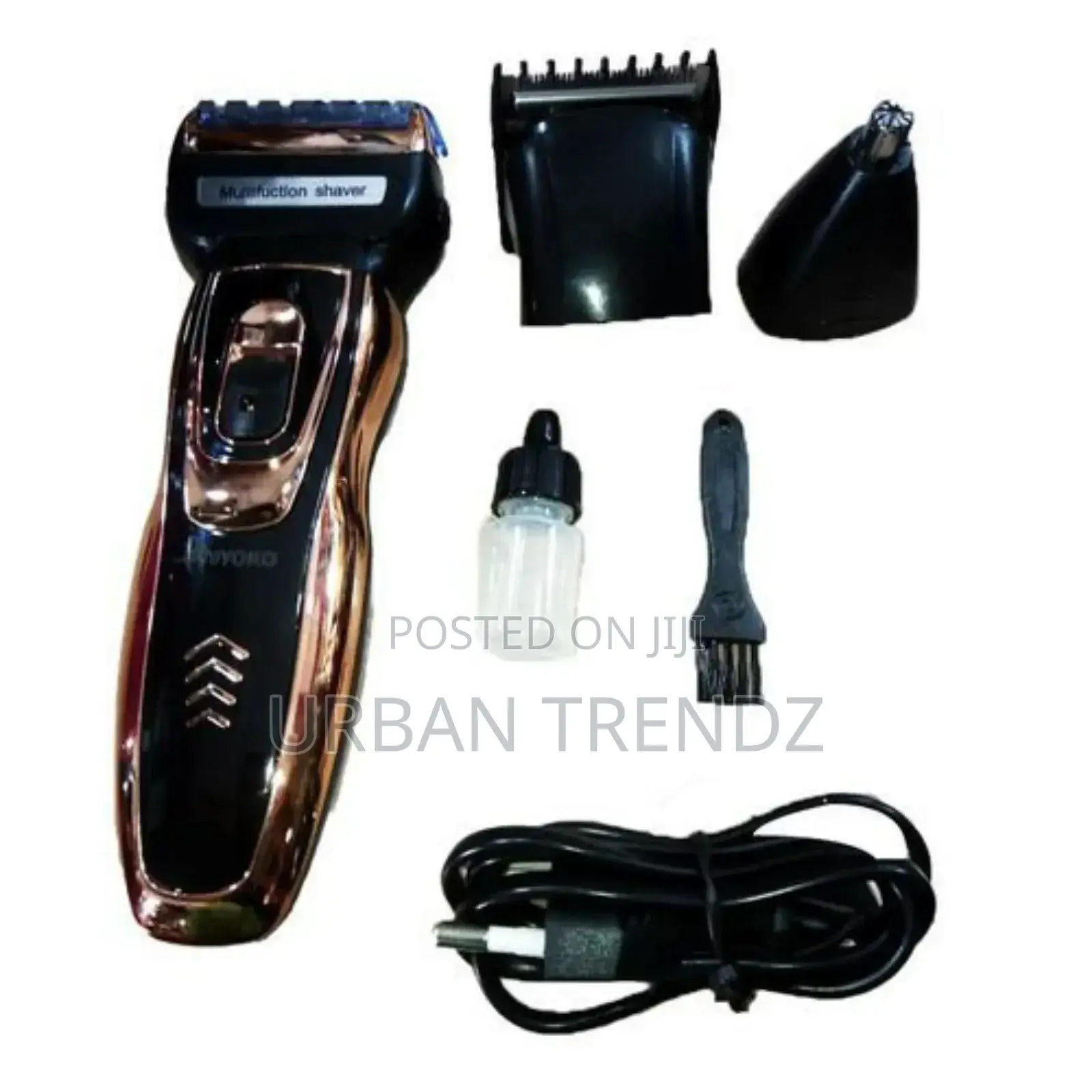 3 In 1 Professional Rechargeable Hair Trimmer Shaver-