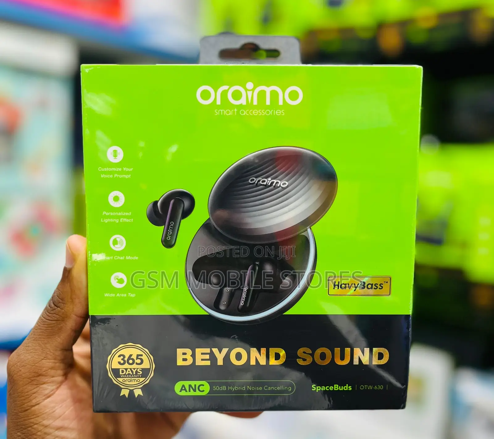 Oraimo Spacebuds Hybrid ANC Customized Voice Prompt