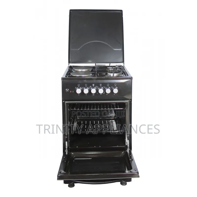 Blueflame 50x50cm 2 Electric Plates and 2 Gas Burners Cooker
