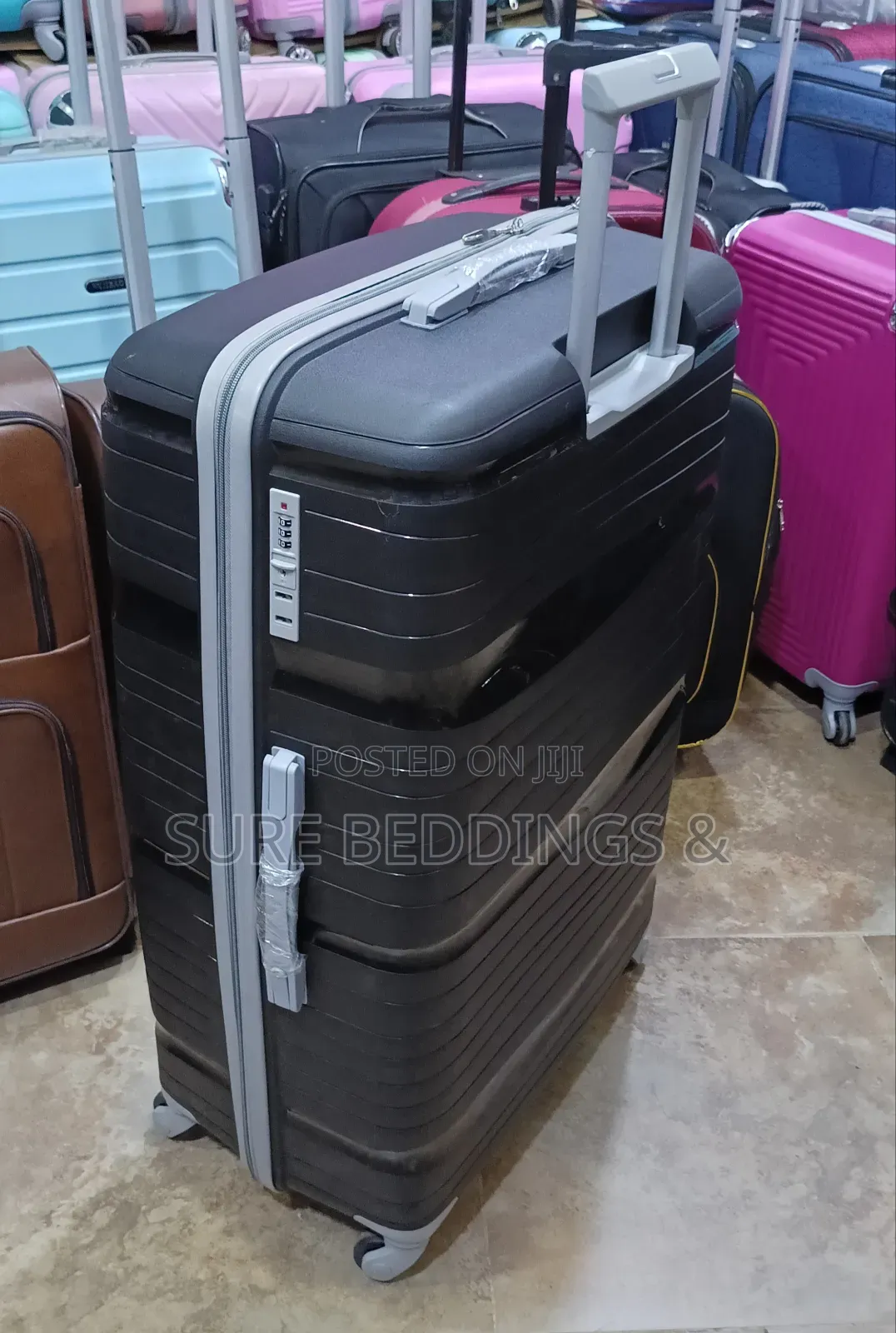 Trolley Rubber Suitcase
