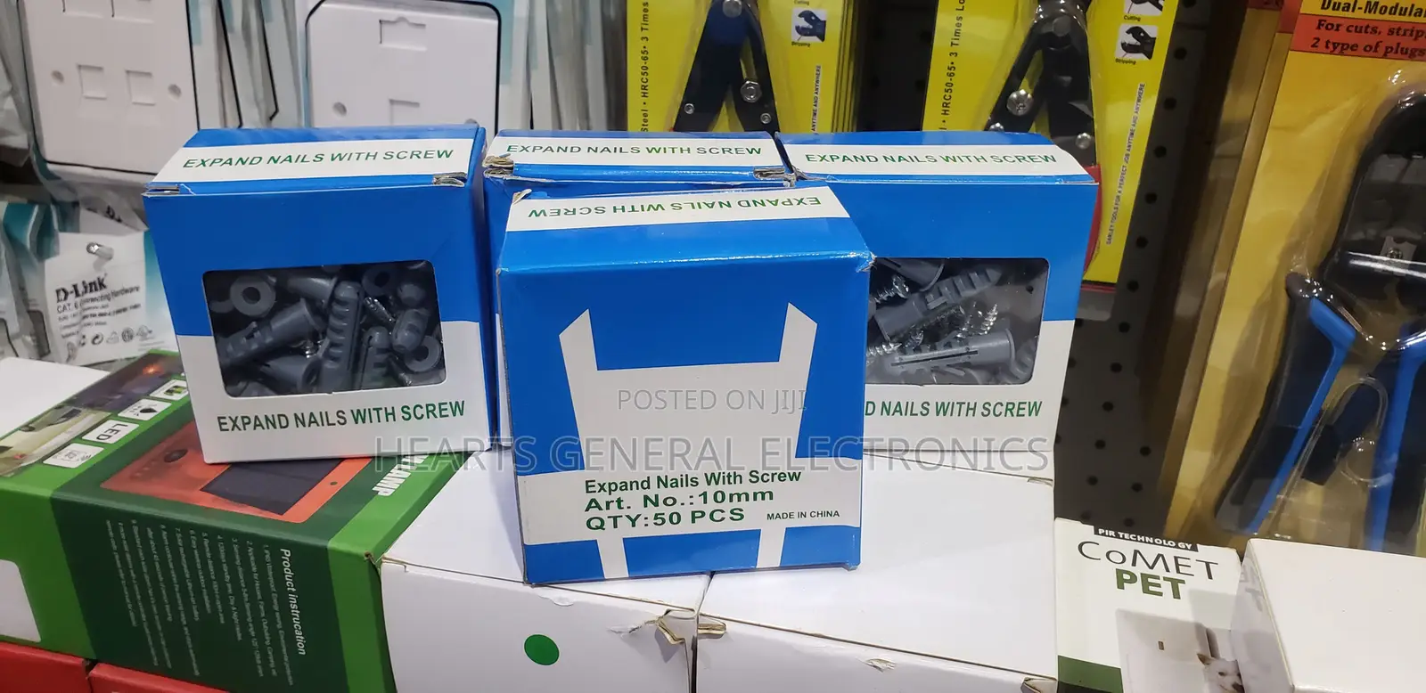 Wall Plugs And Screws 10mm