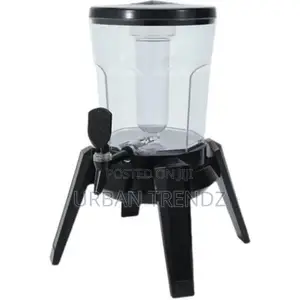 3 Liters Large Beer Dispenser With Faucet and Stand