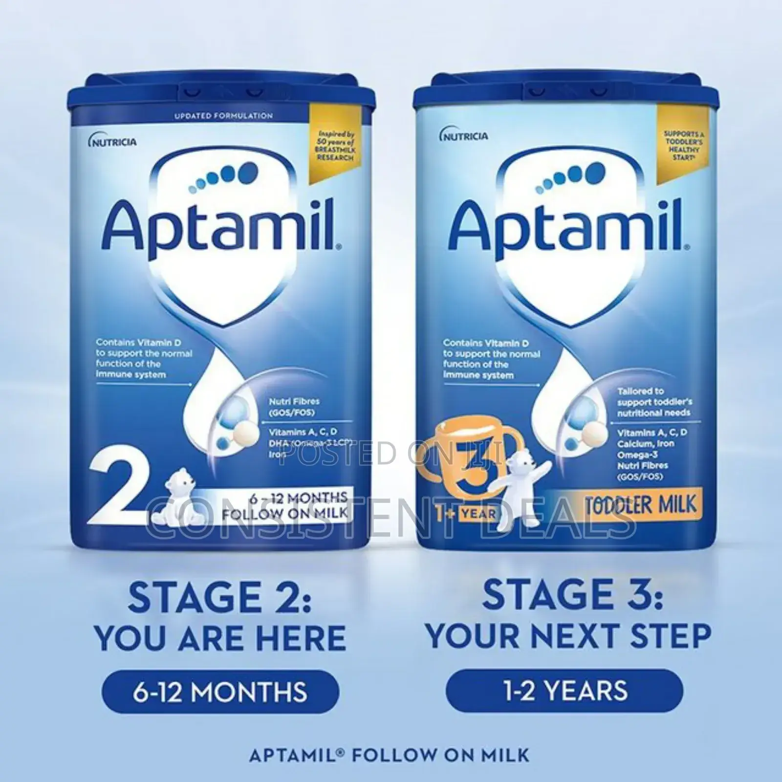 Aptamil Toddler Infant Packaged Milk