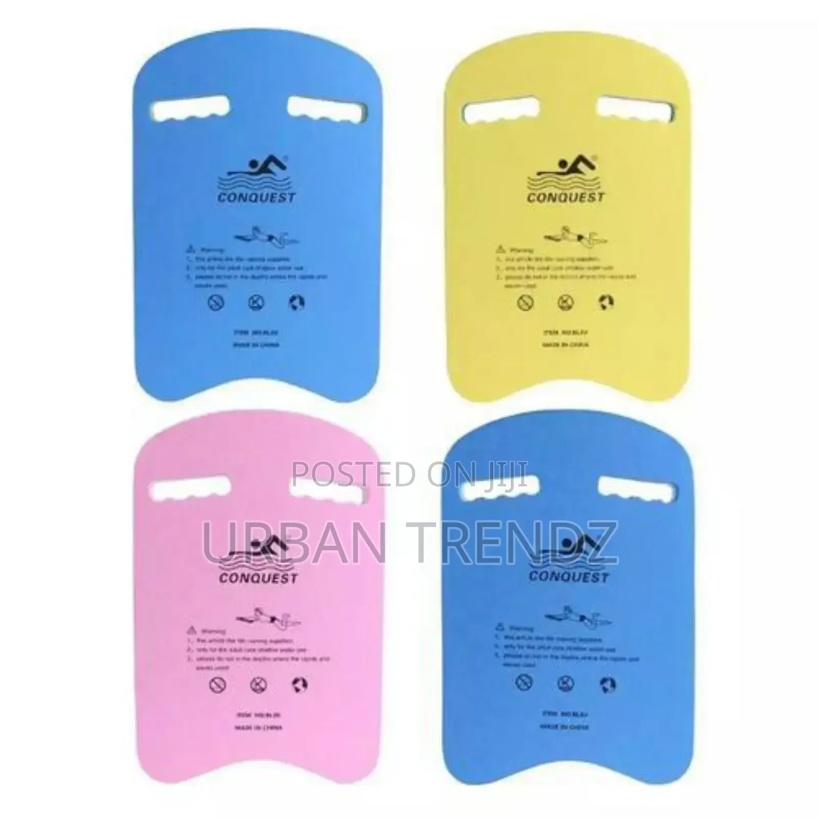 Conquest Rubber Swimming Board -Multicolor