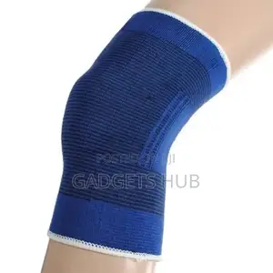 Photo - Dutdoor Sport Blue Elastic Knee Support, Pullover Leg Sleeve