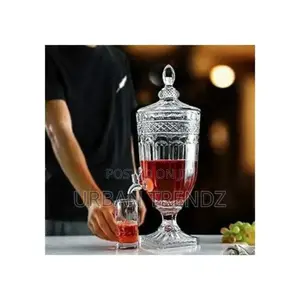 4.8 Liters Glass Beverage Dispenser Different Designs