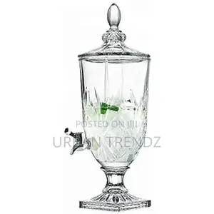 4.8 Liters Glass Beverage Dispenser Different Designs