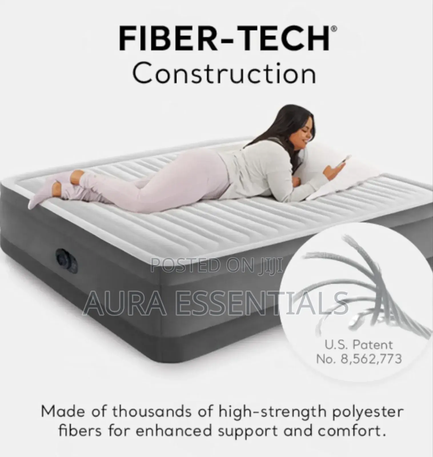 Intex Dura-Beam Deluxe Comfort Plush Airbed