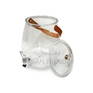 Acrylic Beverage Juice Water Dispenser With Tap-Transparent
