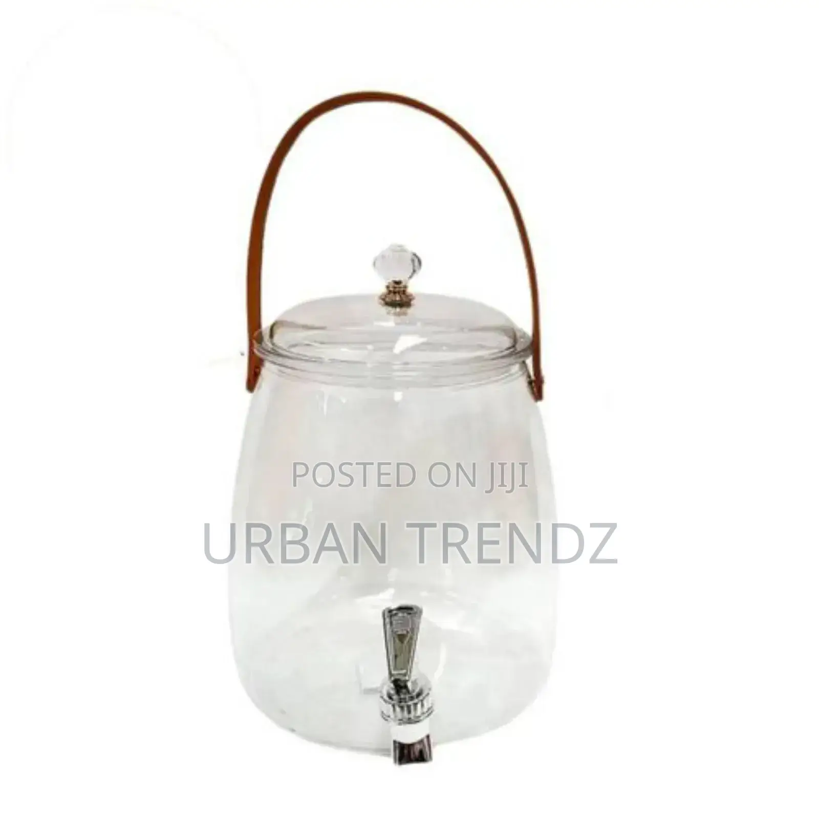 Acrylic Beverage Juice Water Dispenser With Tap-Transparent