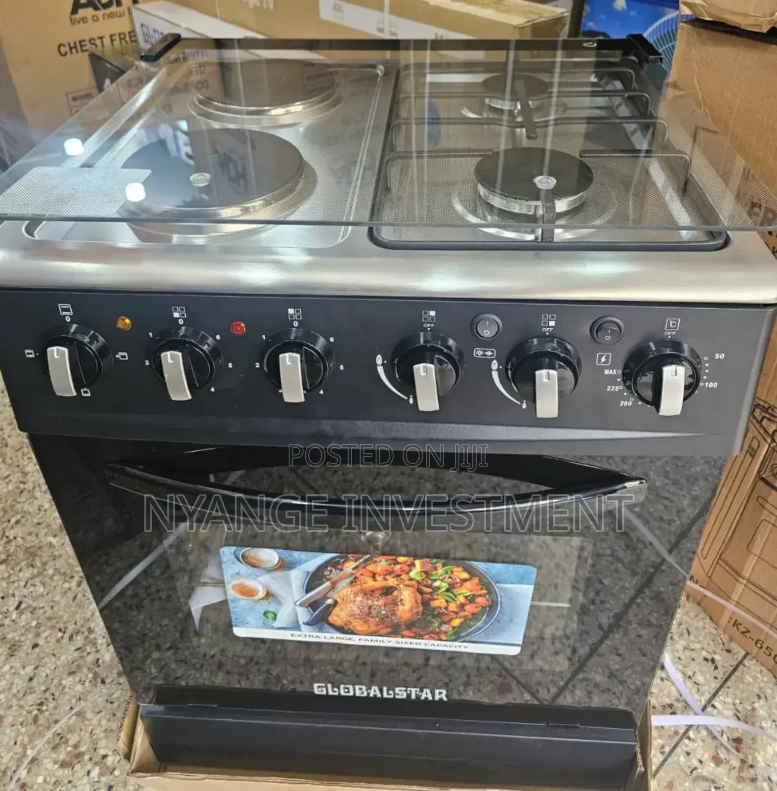 2*2 Globalstar 60*60 . Electric Oven, Auto Ignition