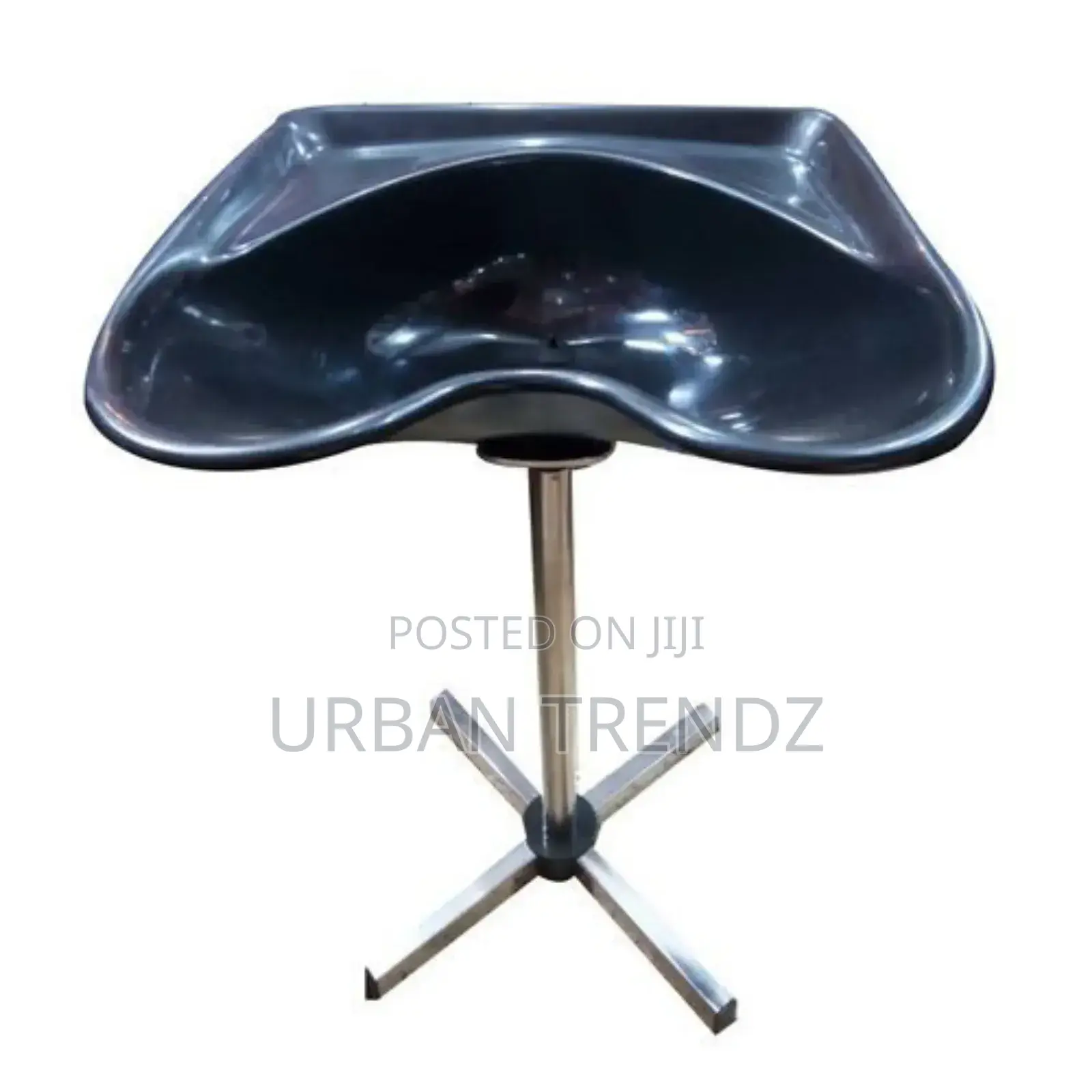 Portable Adjustable Salon Sink for Washing Hair-Black
