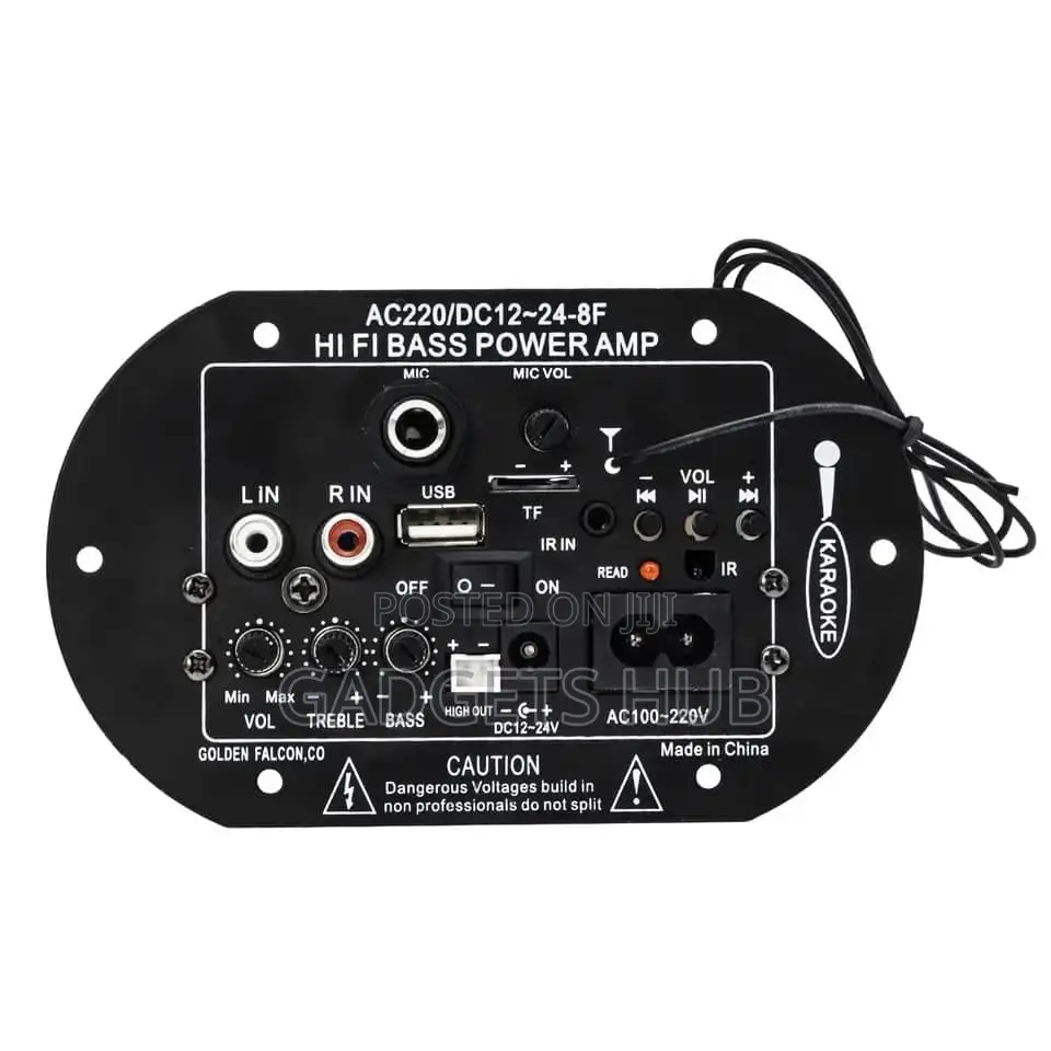 12v/24v 220V Digital Amplifier Board HIFI Bass