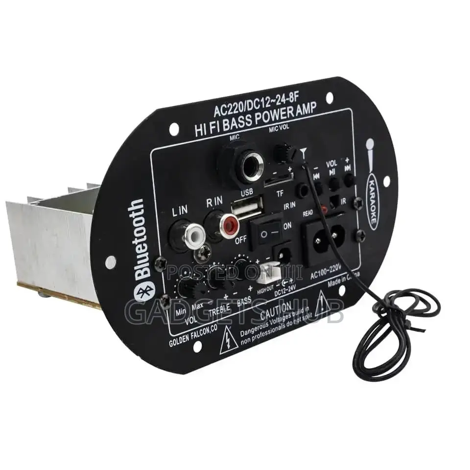12v/24v 220V Digital Amplifier Board HIFI Bass