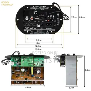 12v/24v 220V Digital Amplifier Board HIFI Bass