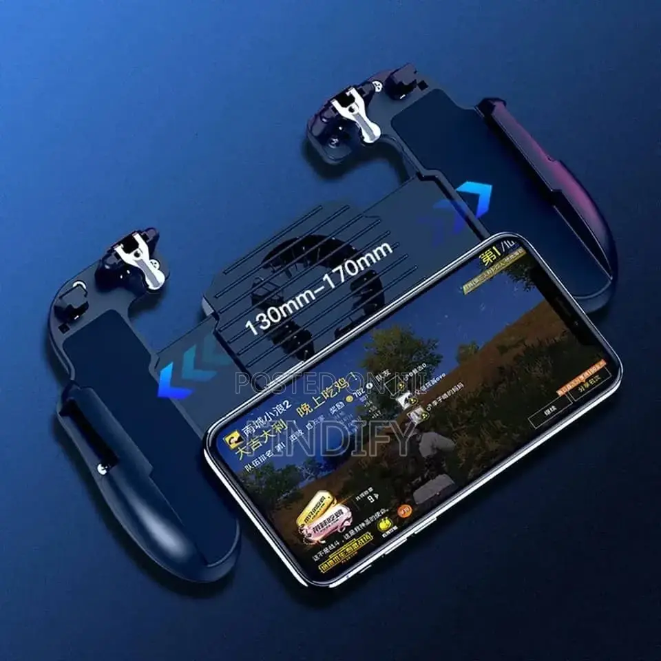Smartphone Gamepad With Fan Trigger Handle Gaming Trigger