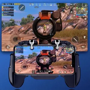 Smartphone Gamepad With Fan Trigger Handle Gaming Trigger