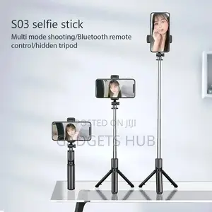 Wireless Selfie Stick Tripod Stand With Bluetooth