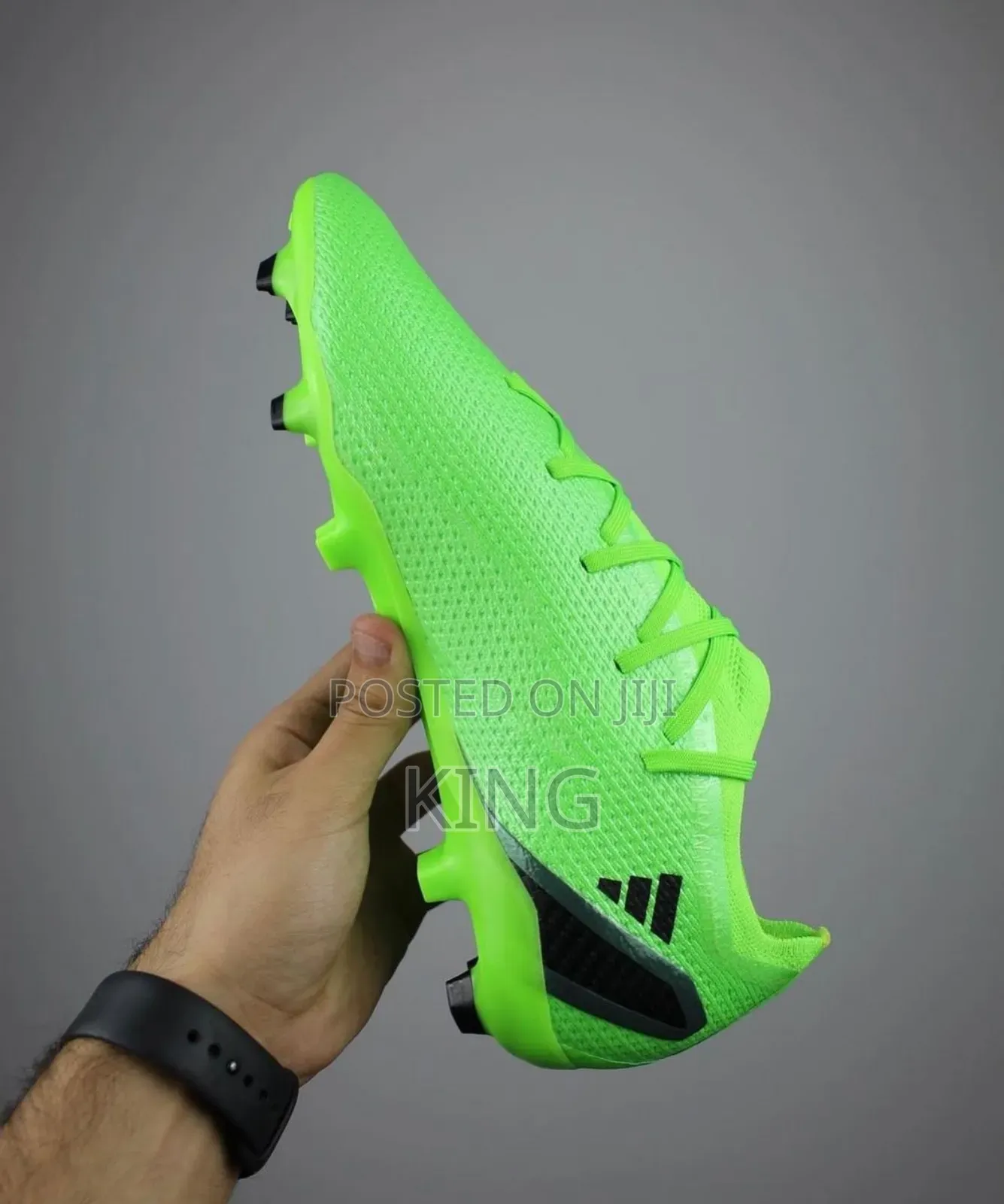 Football Boots. Adidas Men's X Speedportal+ FG Lemon Green