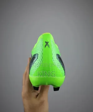 Football Boots. Adidas Men's X Speedportal+ FG Lemon Green