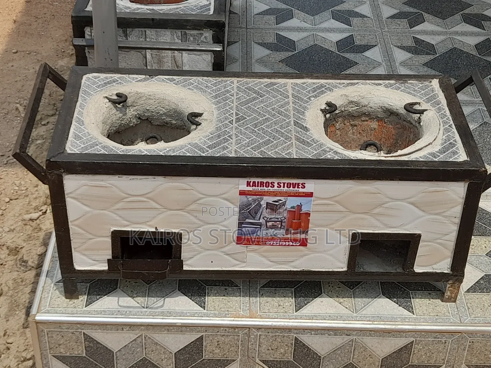 Moveable Double Stove