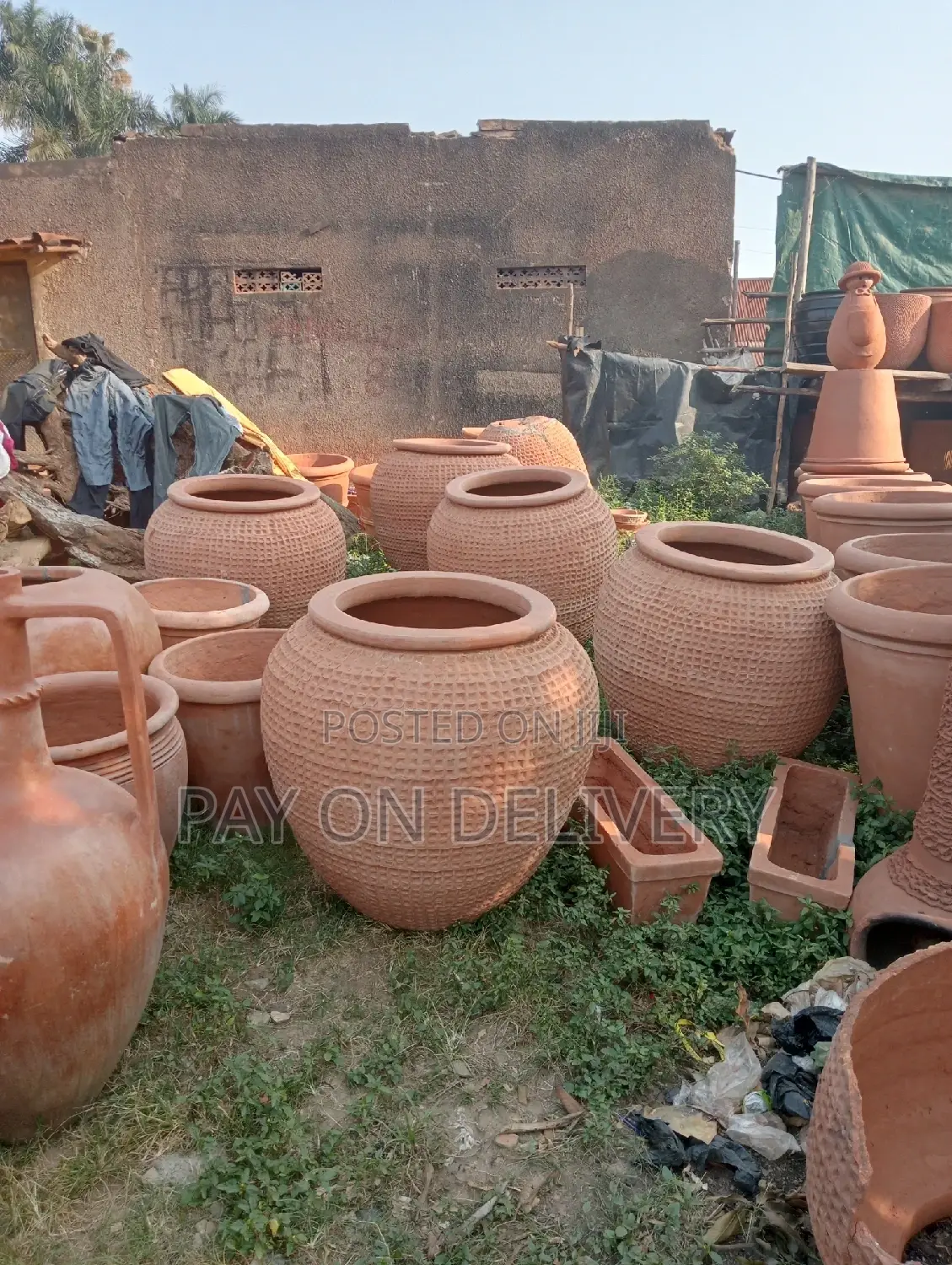 The Pots Empire(Clay Flower Pots)