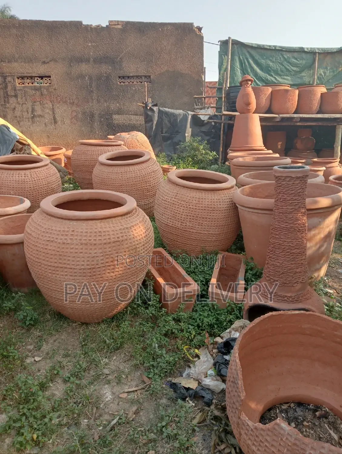 The Pots Empire(Clay Flower Pots)