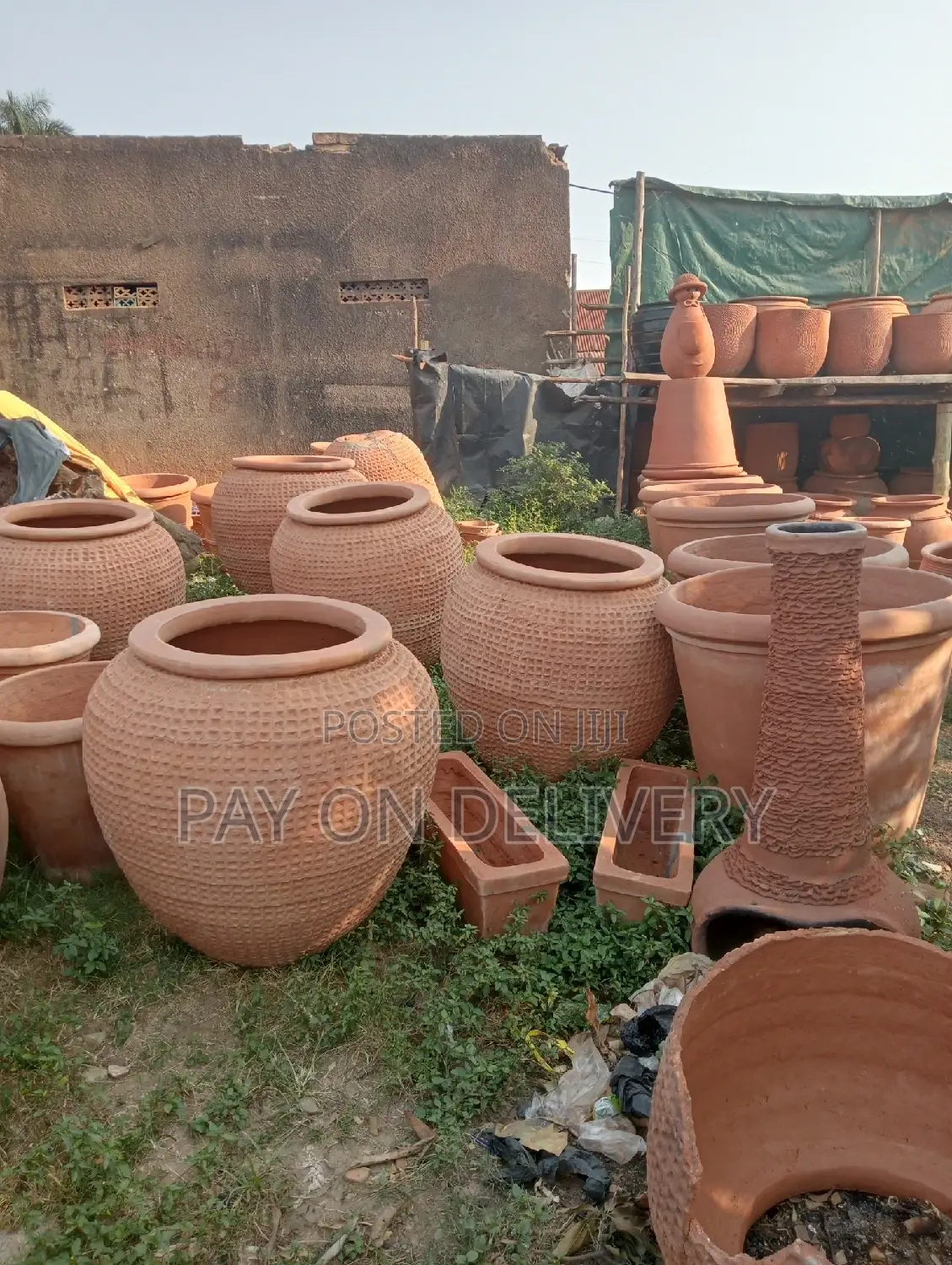 The Pots Empire(Clay Flower Pots)