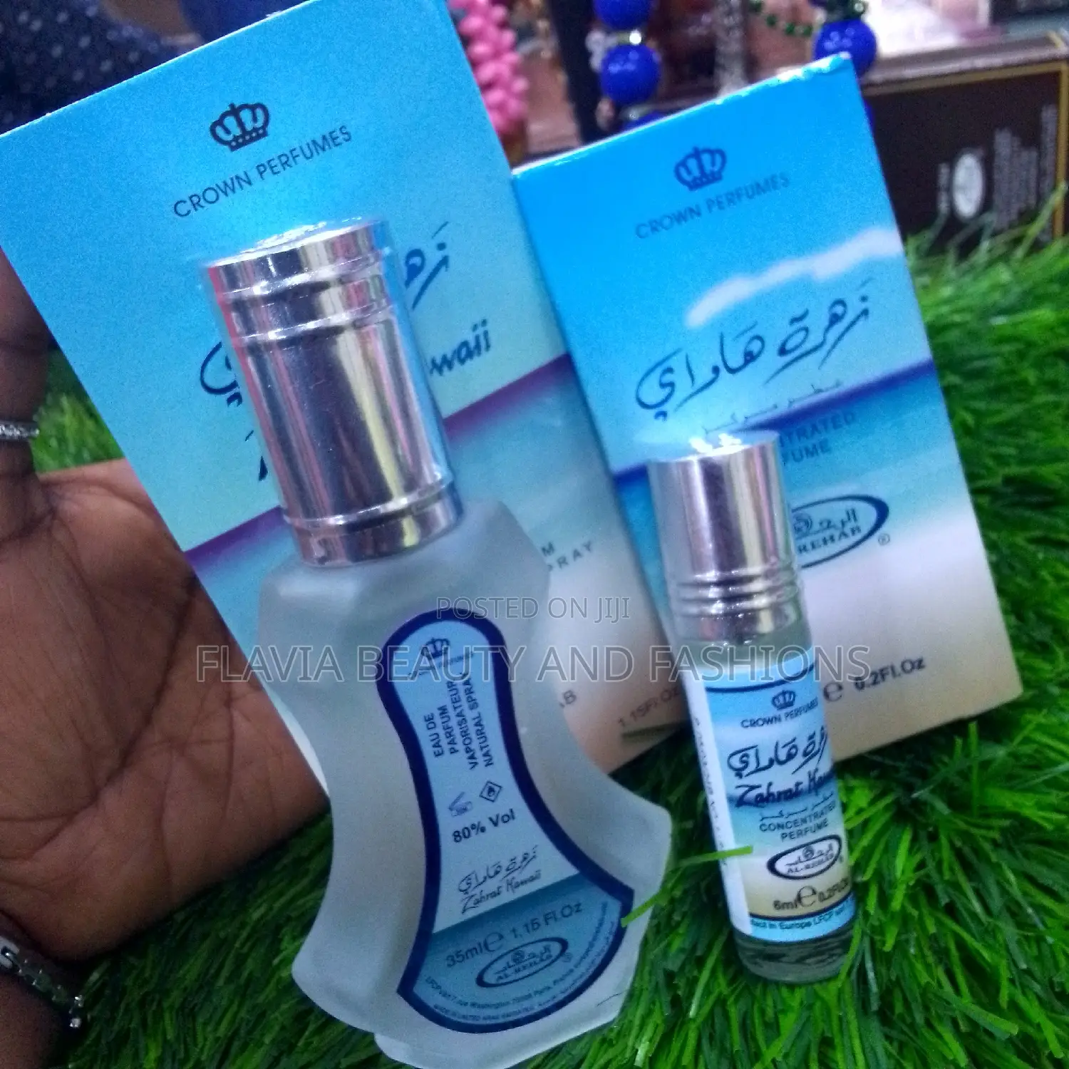 Zahrat Hawaii Perfume and Zahrat Oil Perfume