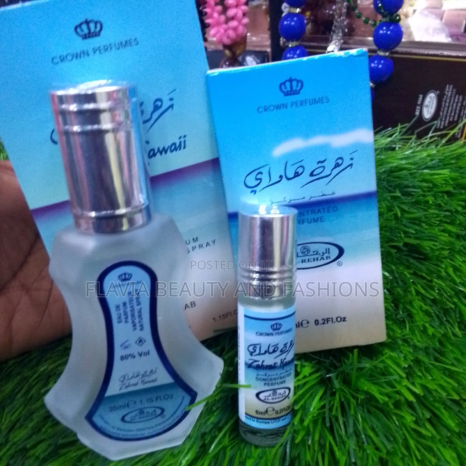 Zahrat Hawaii Perfume and Zahrat Oil Perfume
