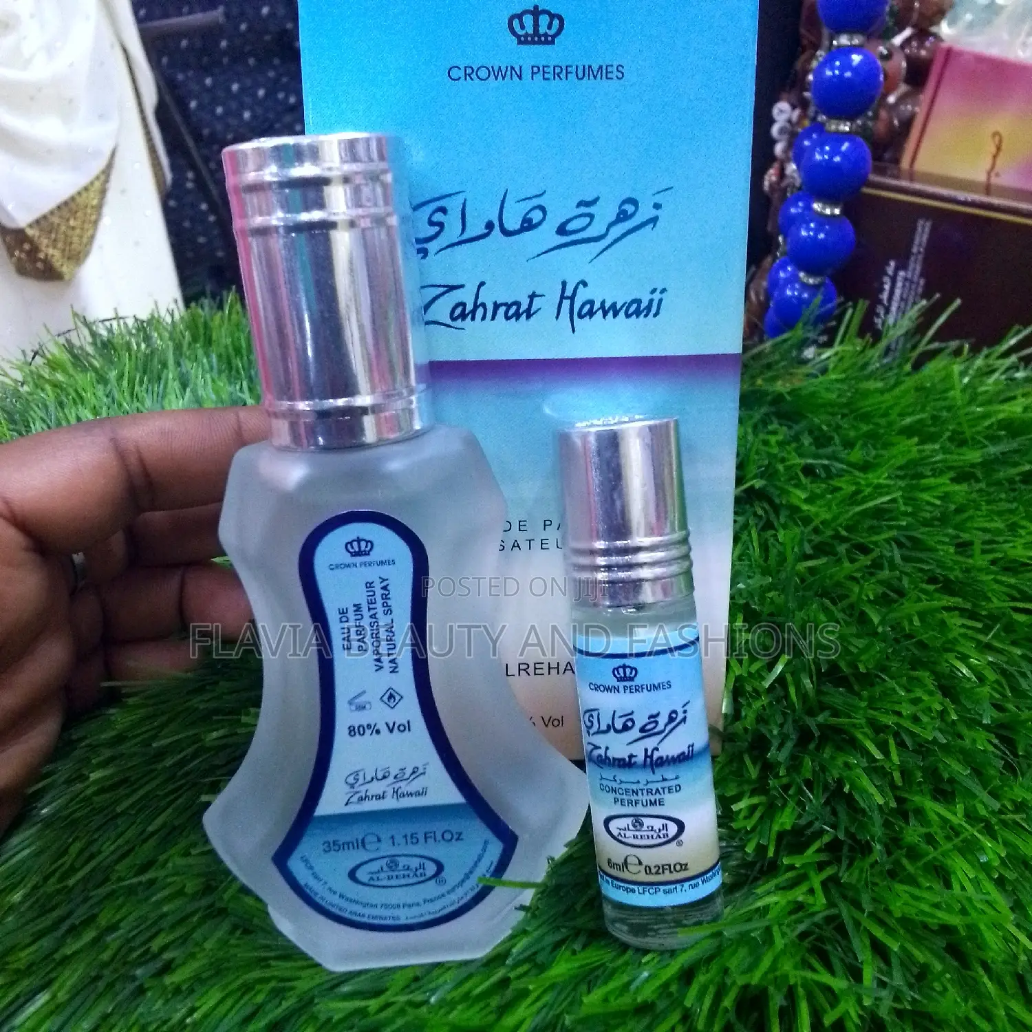 Zahrat Hawaii Perfume and Zahrat Oil Perfume