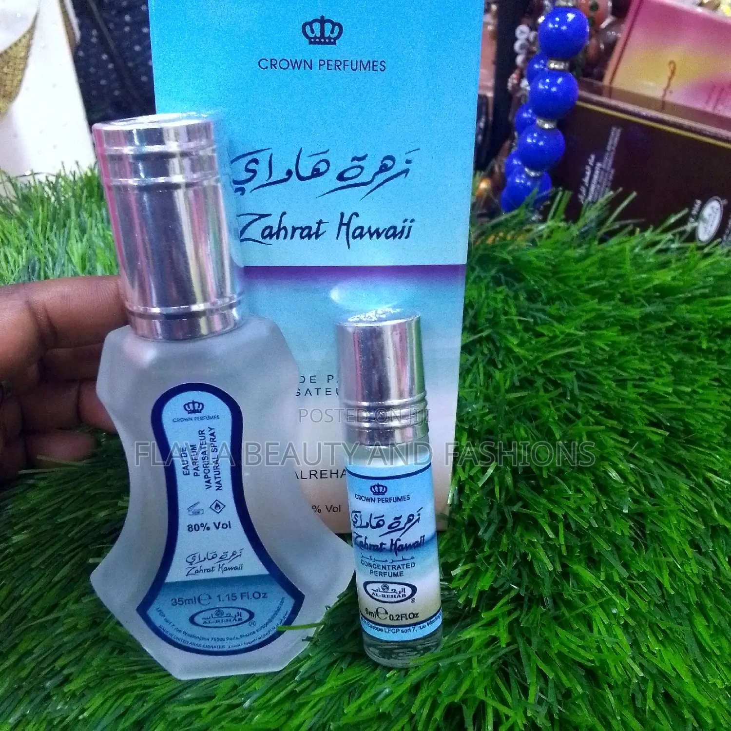 Zahrat Hawaii Perfume and Zahrat Oil Perfume