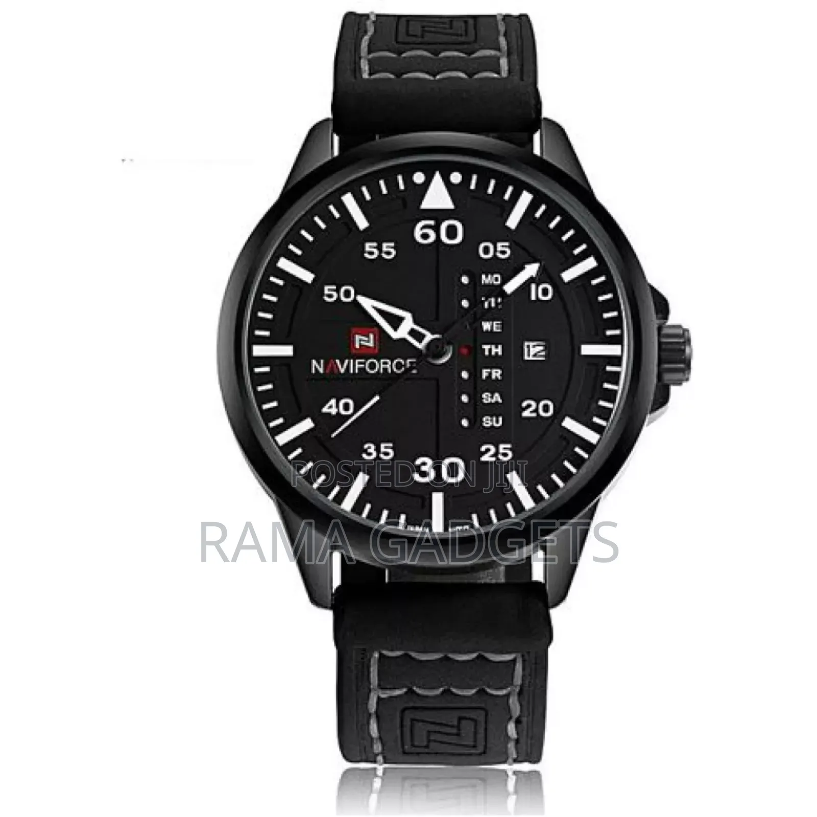 Naviforce Men’S Dated Analog Leather Strapped