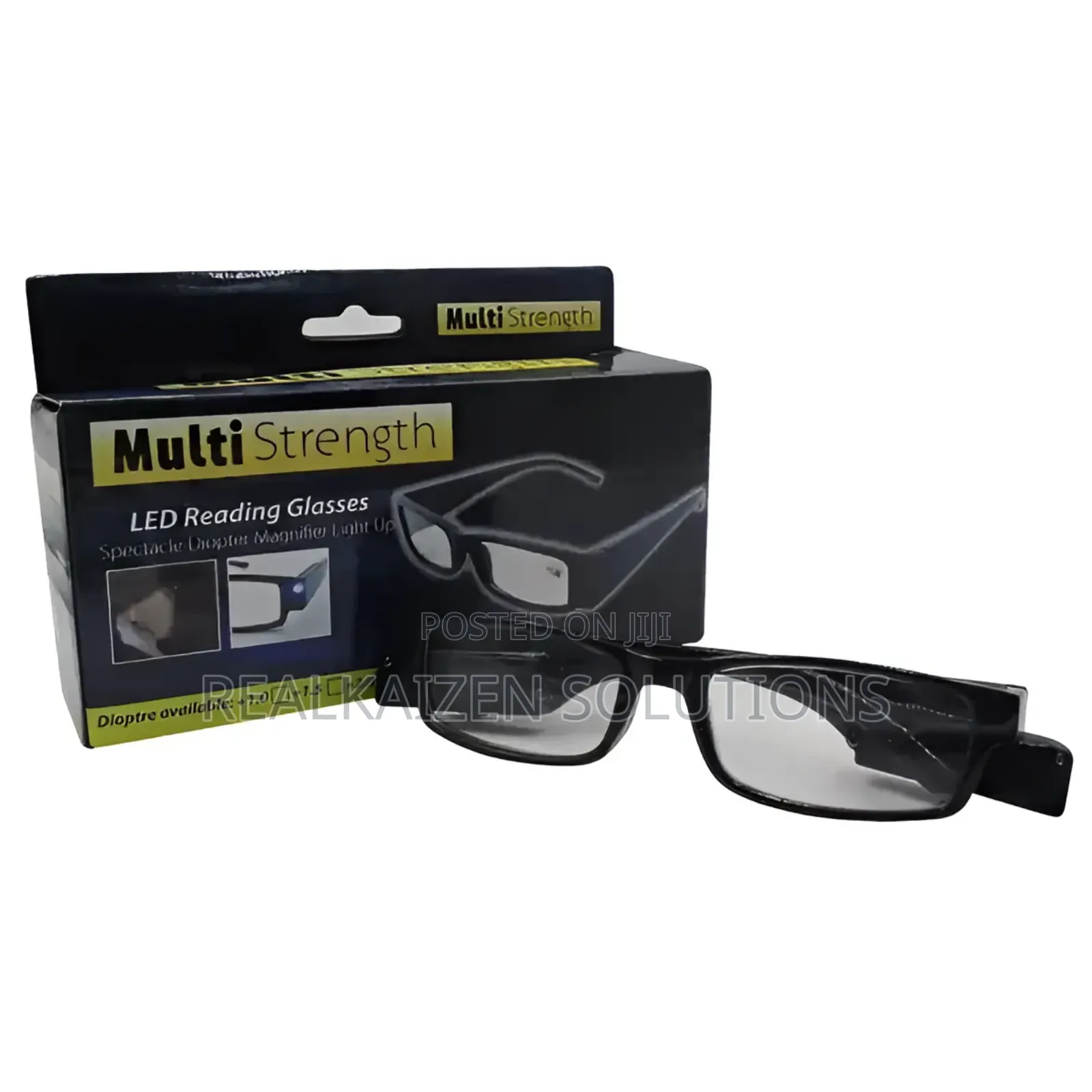 Multi Strength Reading Glasses
With Dual LED Light