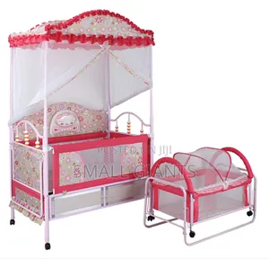 Photo - Baby Steel Swing Cot
